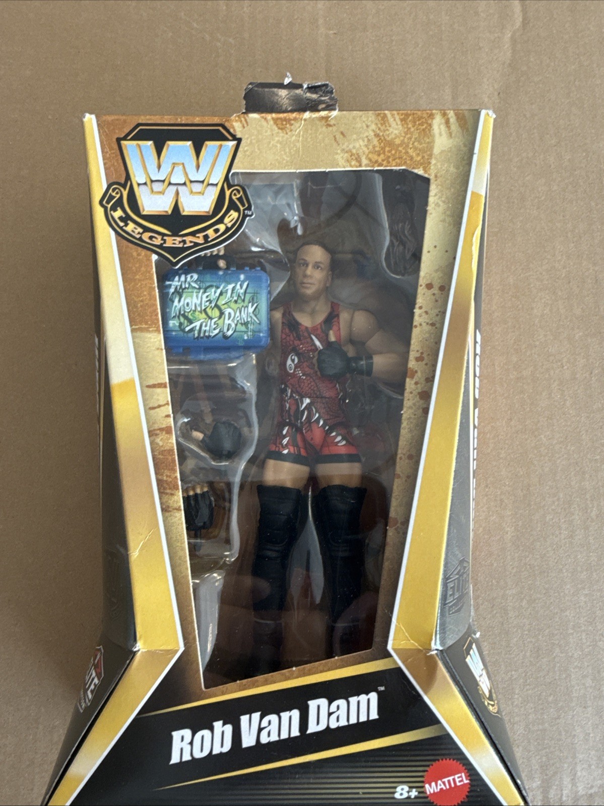 Mattel WWE Legends Elite Collection Series 29 Rob Van Dam Action Figure - New