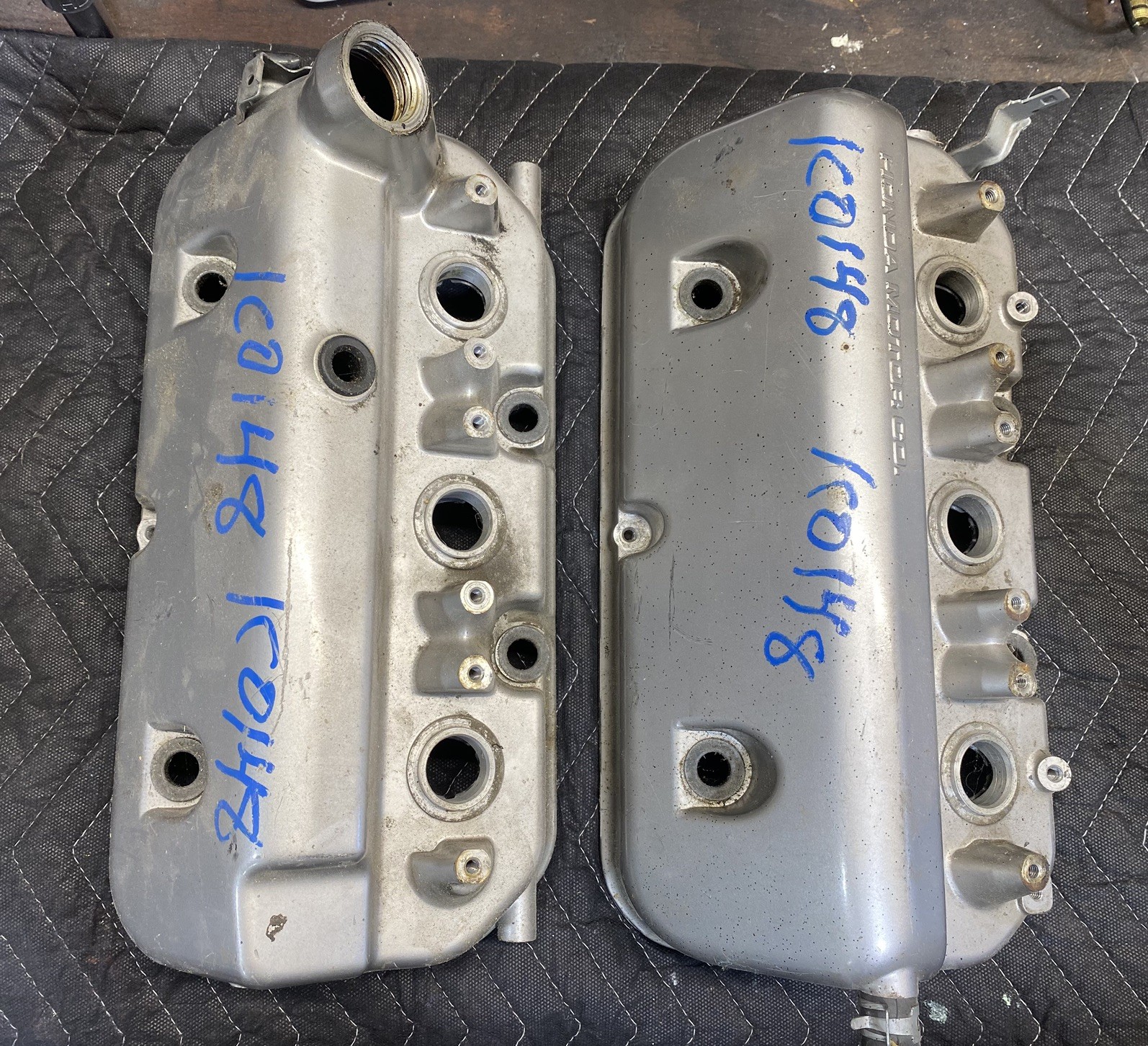 1991-1995 Acura Legend C32 Valve Covers Low Miles KA7 KA8 Pair Left & Right 1991-1995 Acura Legend C32 Valve Covers Low Miles KA7 KA8 Pair Left & Right