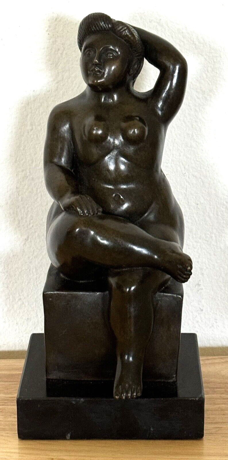 VINTAGE RARE KAREN VOBISOVA NUDE WOMAN BRASS 10.5 VINTAGE RARE KAREN VOBISOVA NUDE WOMAN BRASS 10.5