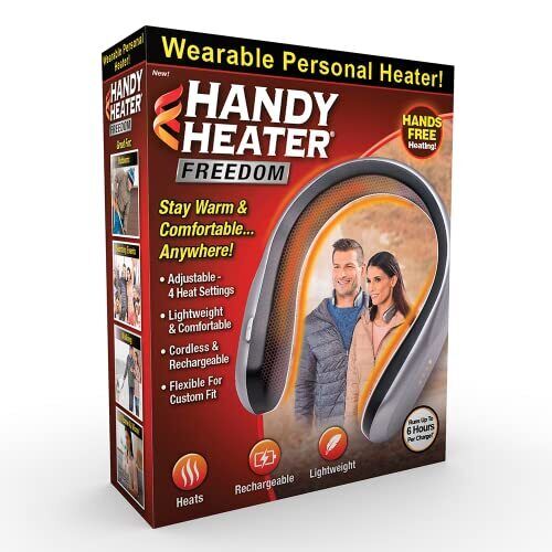 Ontel Handy Heater Freedom Wearable Neck Heater