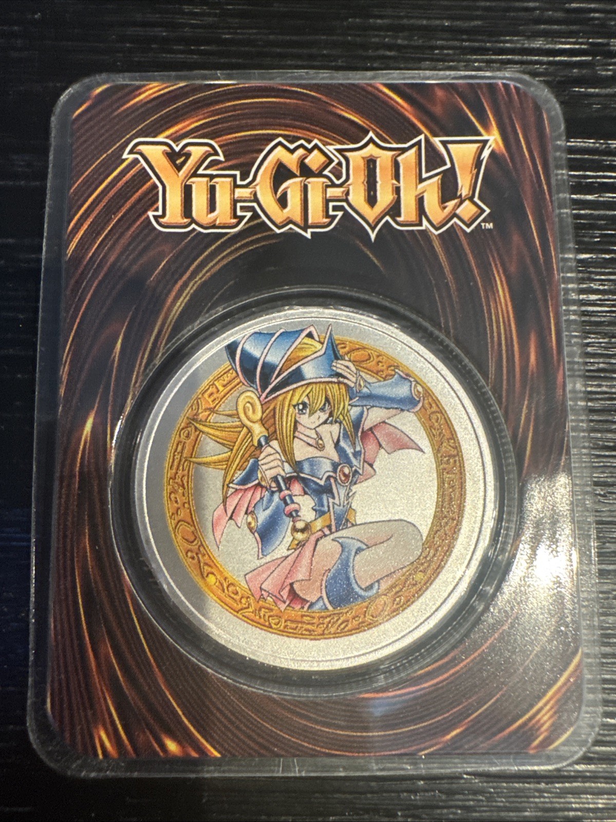 2023 Niue 1 oz color Ag $2 yugioh dark magican girl, in TEP 2023 Niue 1 oz color Ag $2 yugioh dark magican girl, in TEP