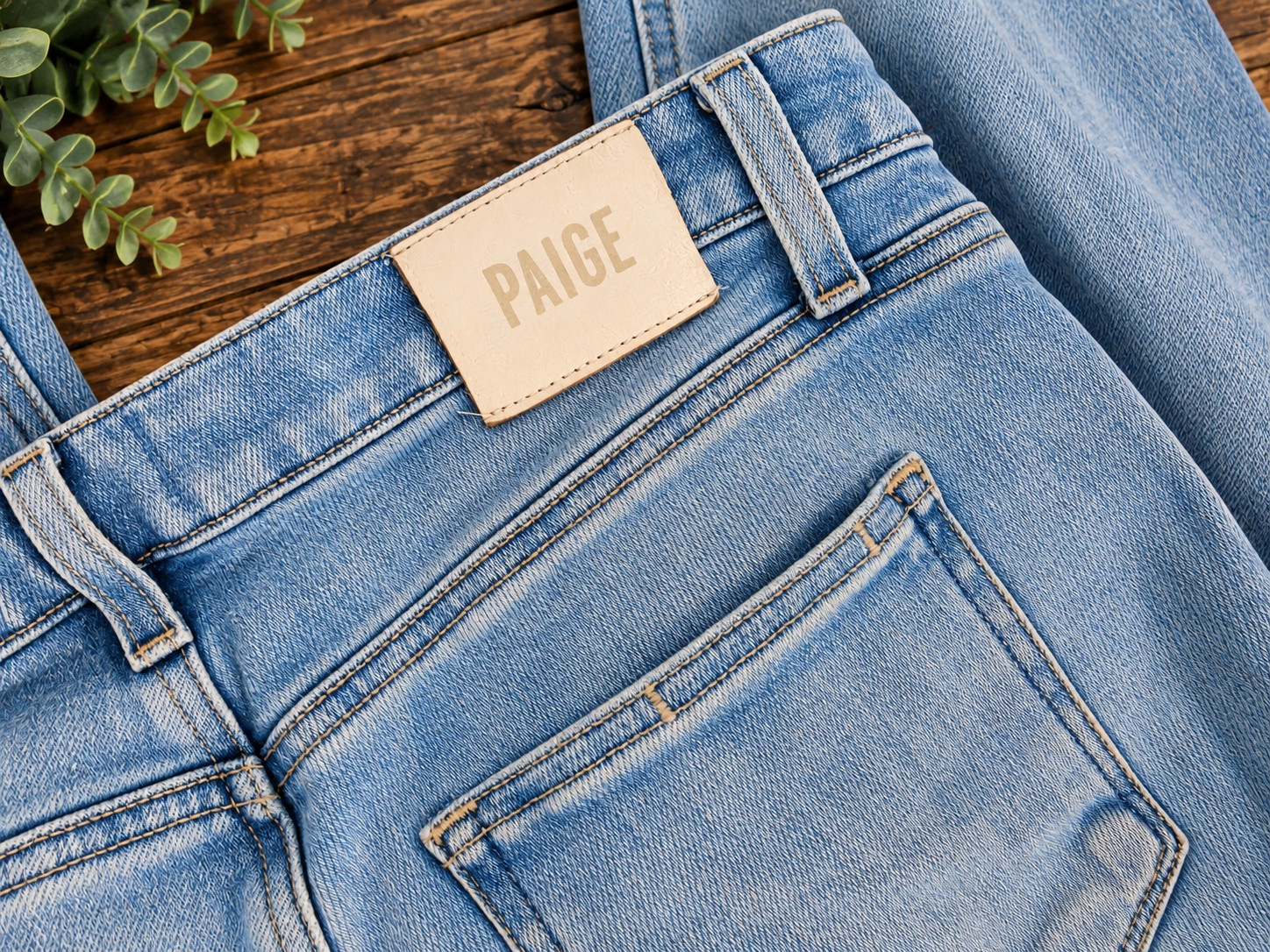 PAIGE Women\'s Light Wash High Rise Skinny Denim 5-Pocket Jeans 28 Cindy