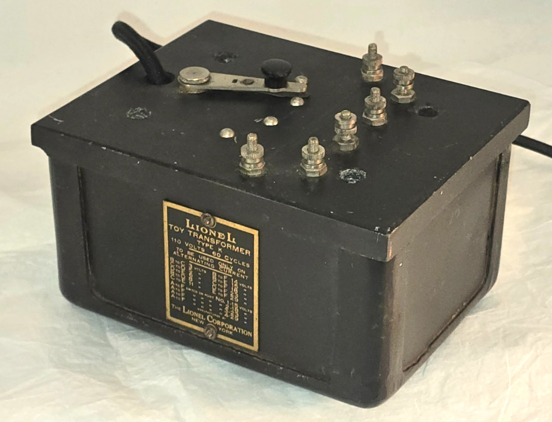 Prewar LIONEL Type K Transformer SLATE TOP A Survivor Prewar LIONEL Type K Transformer SLATE TOP A Survivor