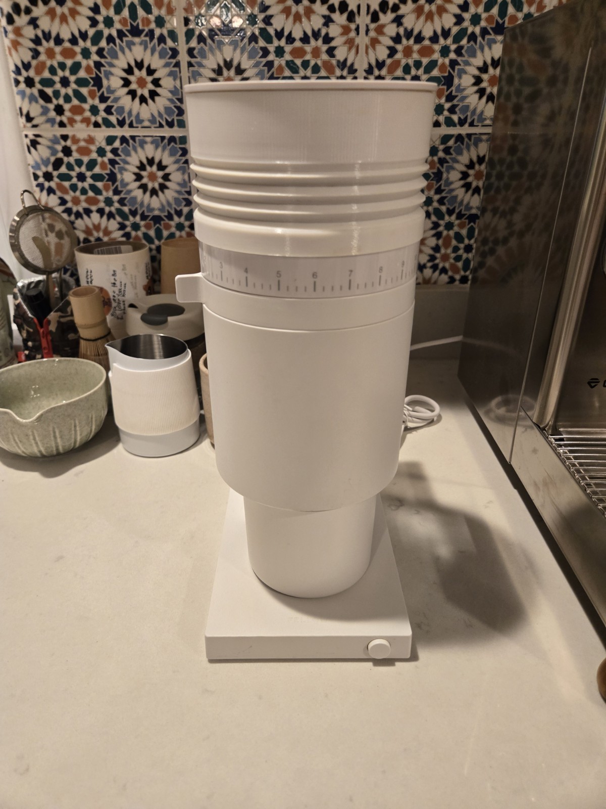 Fellow Opus Conical Burr Coffee / Espresso Grinder with bellow upgrade Fellow Opus Conical Burr Coffee / Espresso Grinder with bellow upgrade