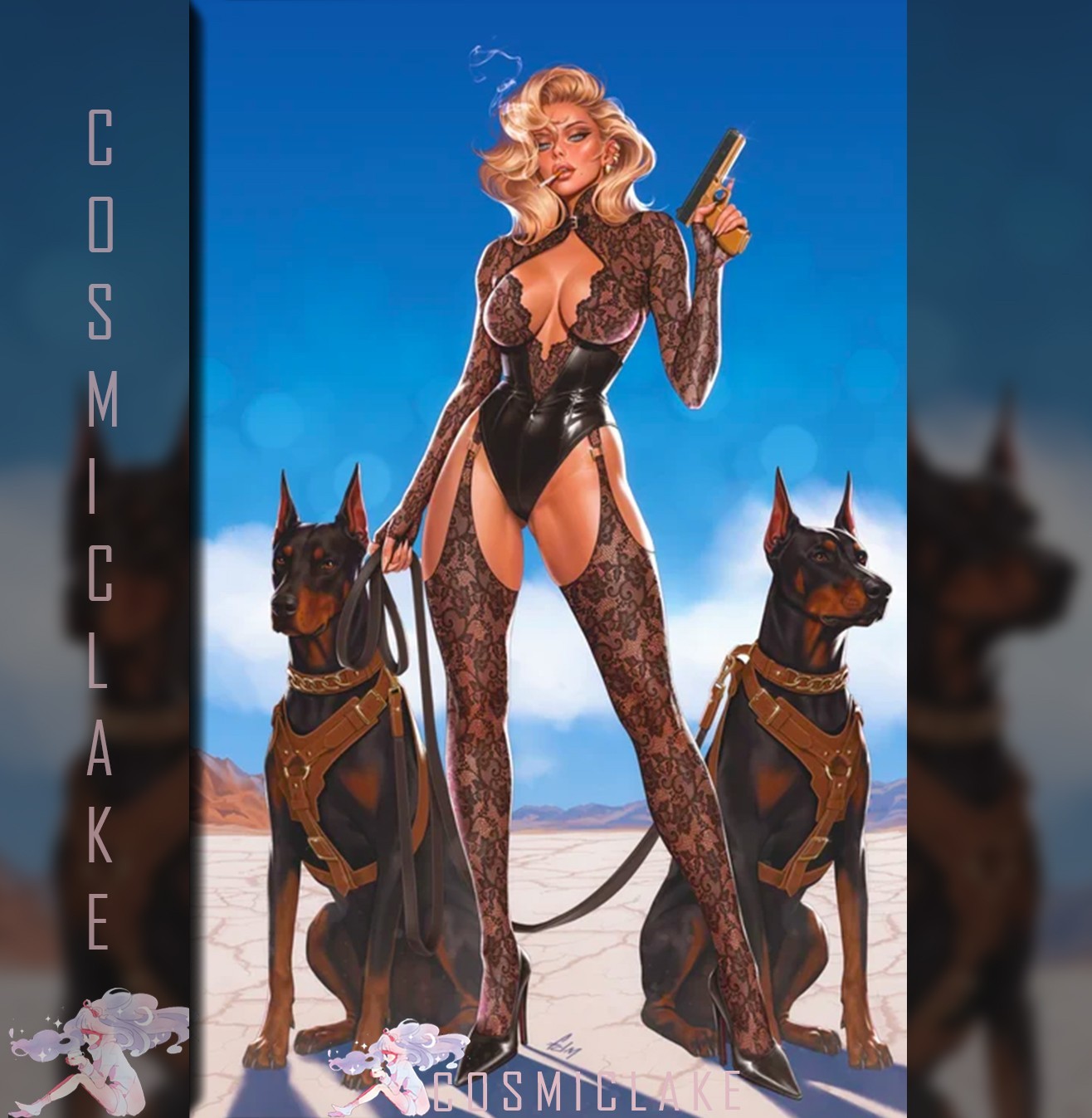 Gun Honey Doubles Down #1 Fadime Yildirim Nycc Virgin Variant Presale 10/25☆
