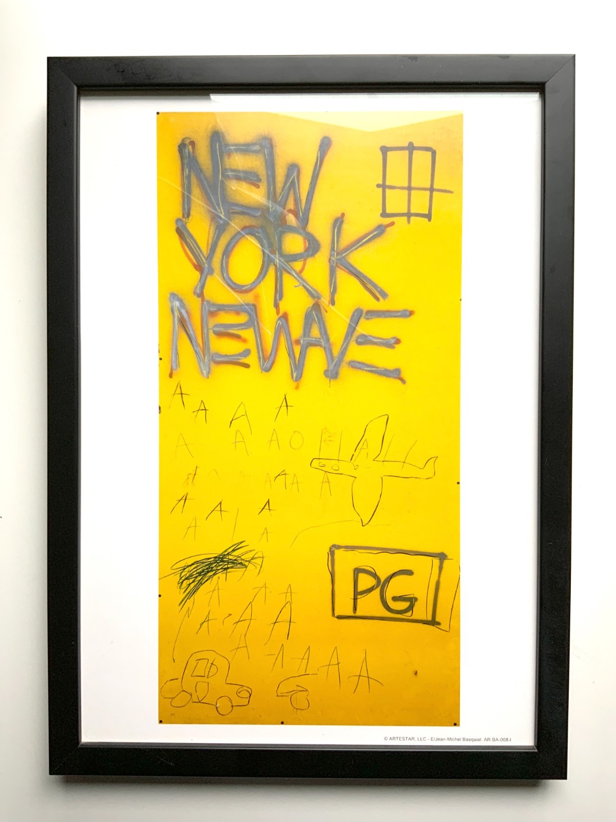 Jean-Michel Basquiat 1988 Exhibition Poster Vintage Art Poster Prints Ships Fast