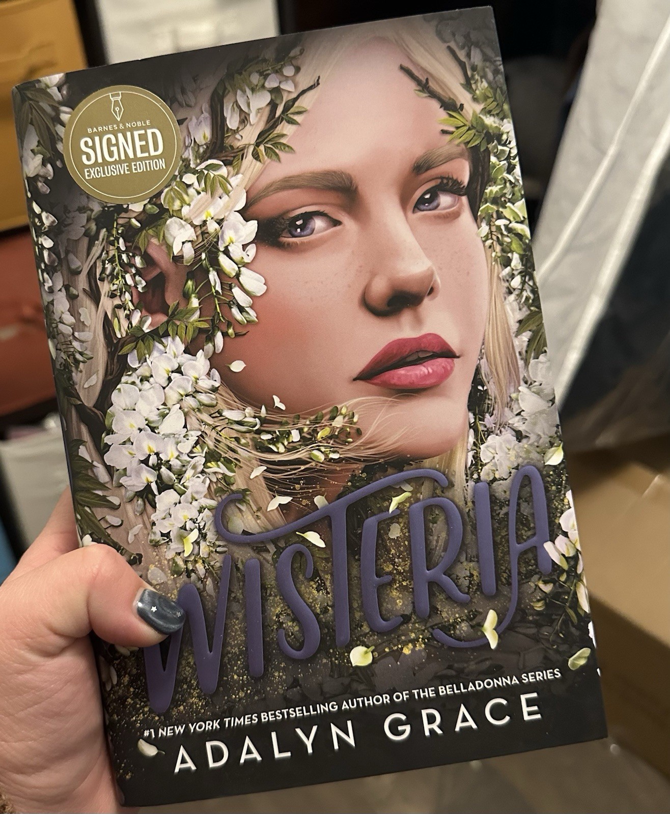 Adalyn Grace Wisteria (Belladonna Series) Hardcover 2024 Signed Exclusive Adalyn Grace Wisteria (Belladonna Series) Hardcover 2024 Signed Exclusive