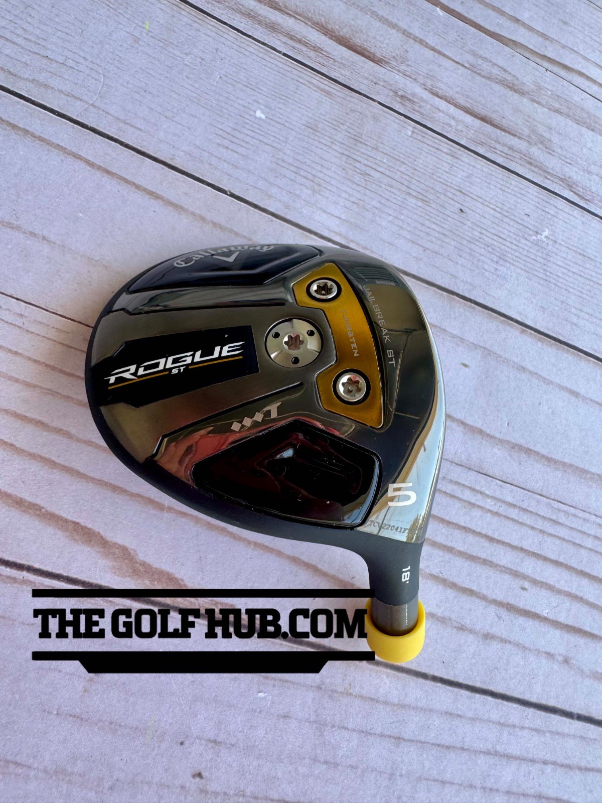 *NEW* Callaway Rogue ST Tour Issue TCV Triple Diamond T 18* 5W Fairway Head