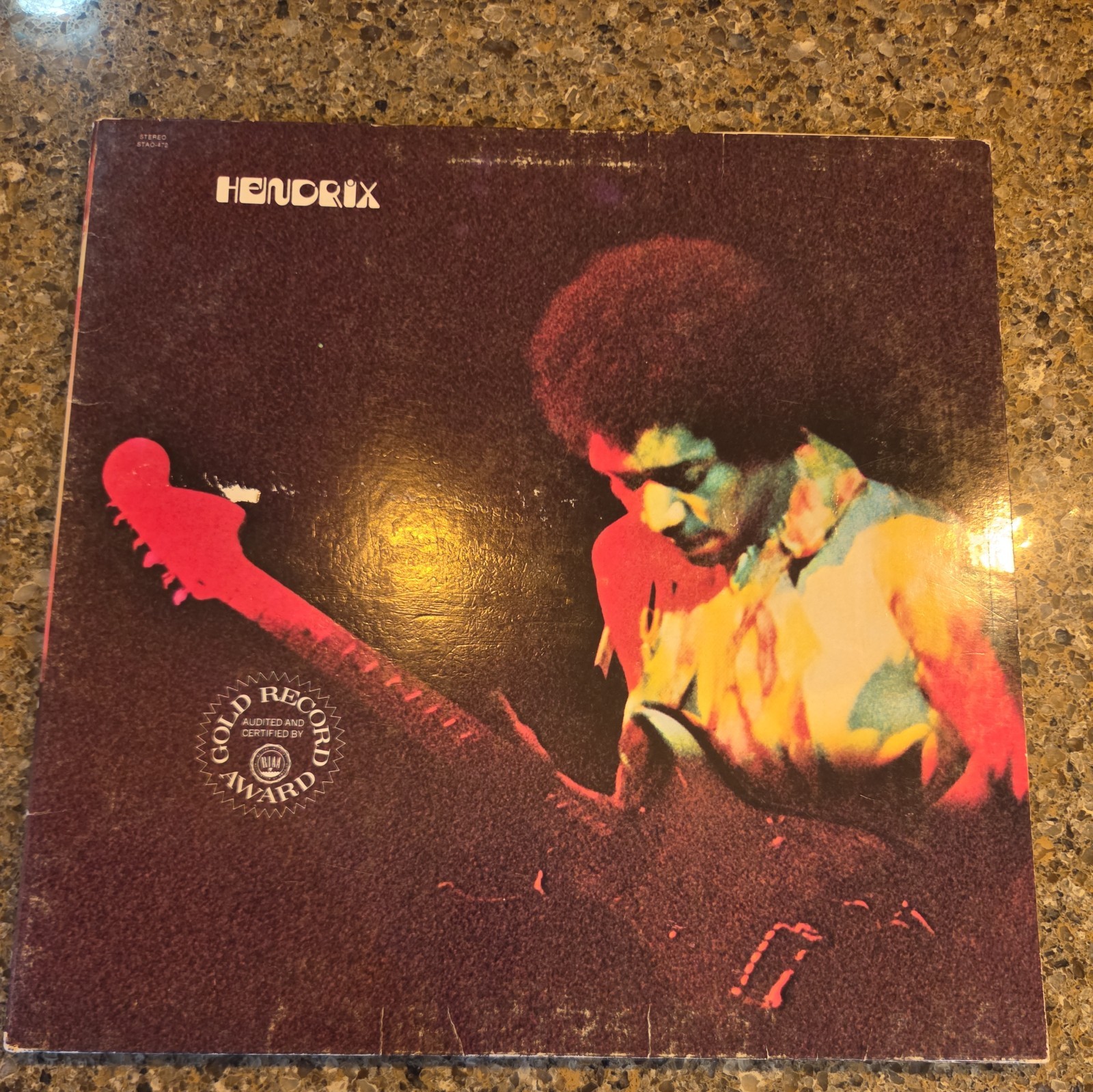 Jimi Hendrix Band Of Gypsys 1970 STAO-472 Capitol LP Gatefold VG+ Jimi Hendrix Band Of Gypsys 1970 STAO-472 Capitol LP Gatefold VG+