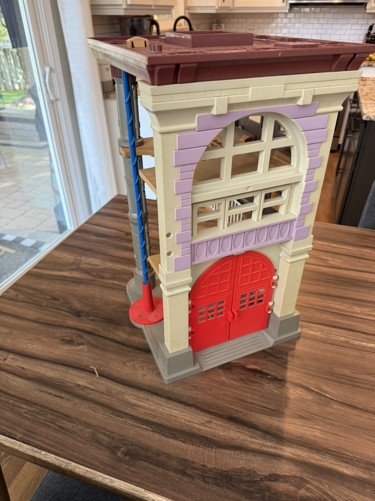VTG 1987 The Real GhostBusters Firehouse Headquarters Kenner INCOMPLETE AS IS VTG 1987 The Real GhostBusters Firehouse Headquarters Kenner INCOMPLETE AS IS