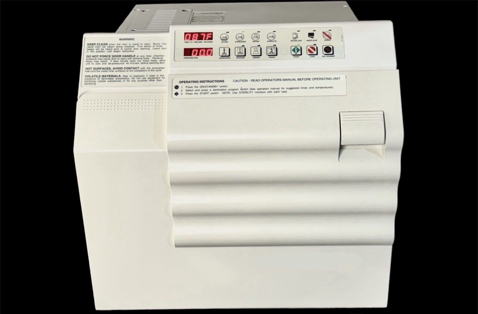 Midmark Ritter M11 Ultraclave Autoclave Sterilizer First Gen Certified Warranty