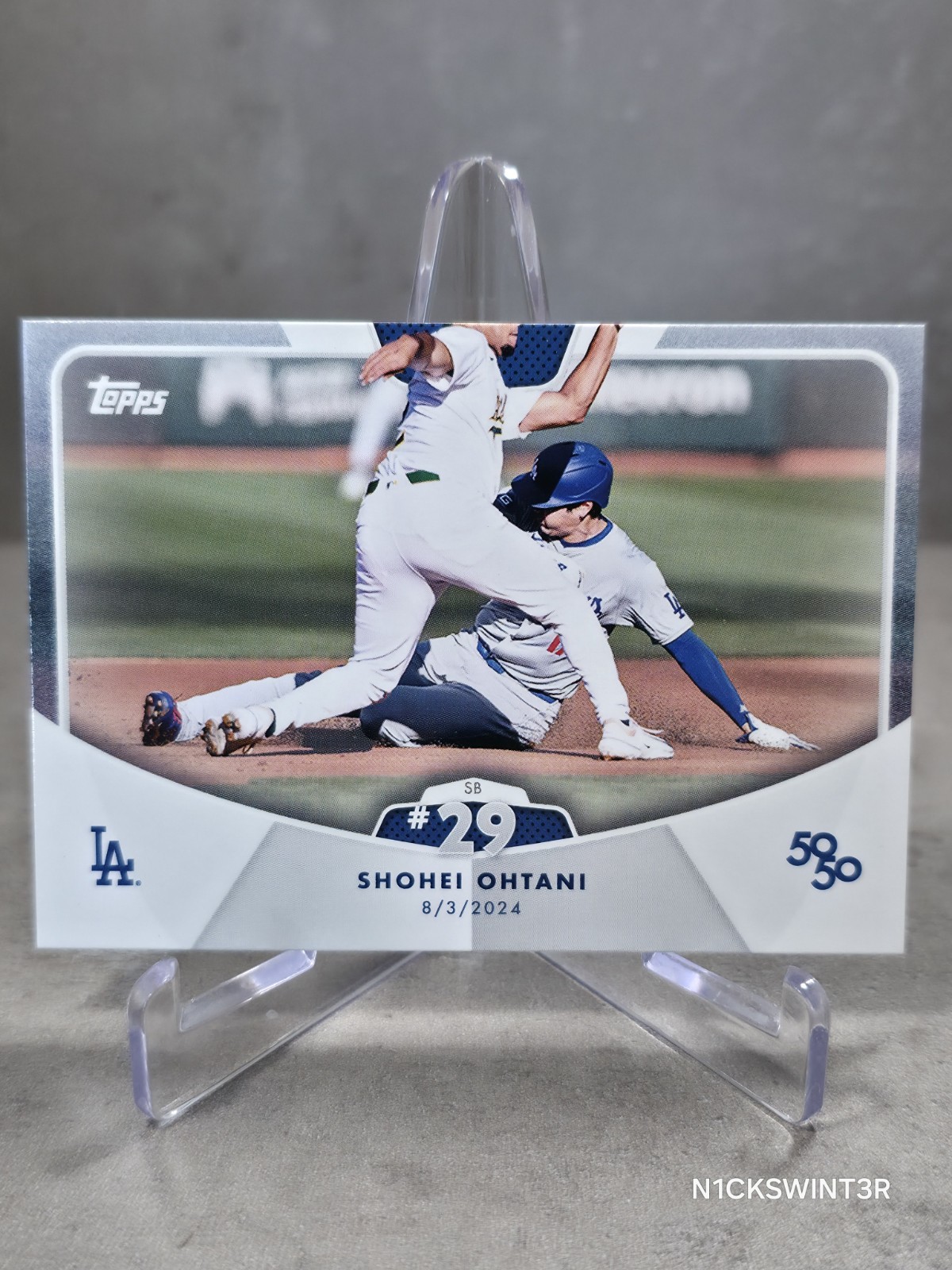 2024 Topps 50/50: Shohei Ohtani - SB #29 Shohei Ohtani #62 2024 Topps 50/50: Shohei Ohtani - SB #29 Shohei Ohtani #62