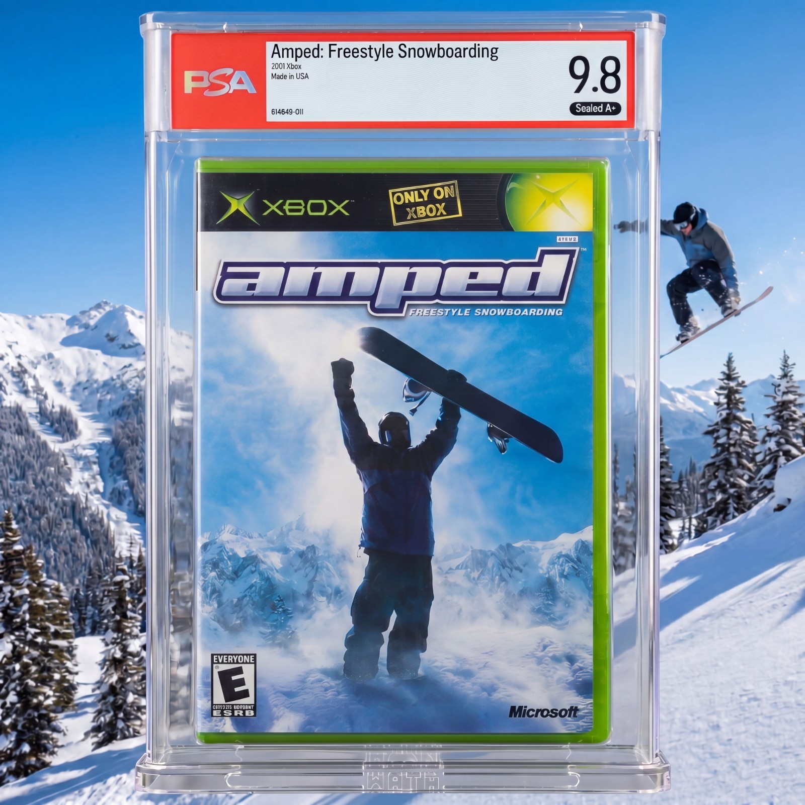 Amped • PSA 9.8 A+ • 1st Print • Xbox Amped • PSA 9.8 A+ • 1st Print • Xbox