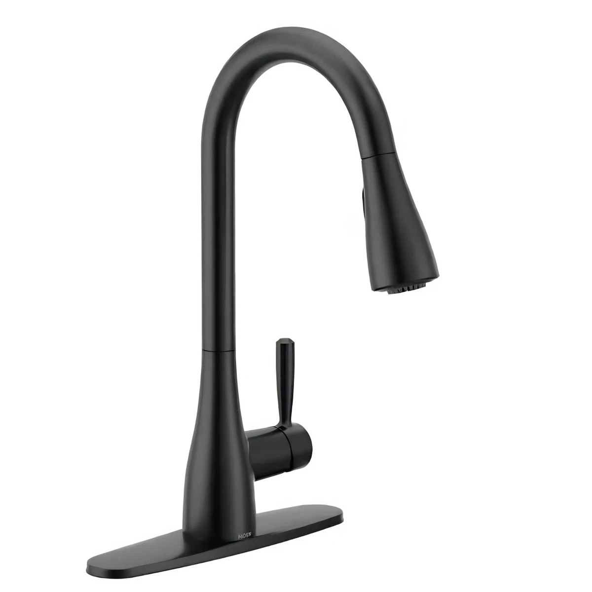 Moen Doherty Single Handle Pull-Down Sprayer Kitchen Faucet 87260BL Moen Doherty Single Handle Pull-Down Sprayer Kitchen Faucet 87260BL
