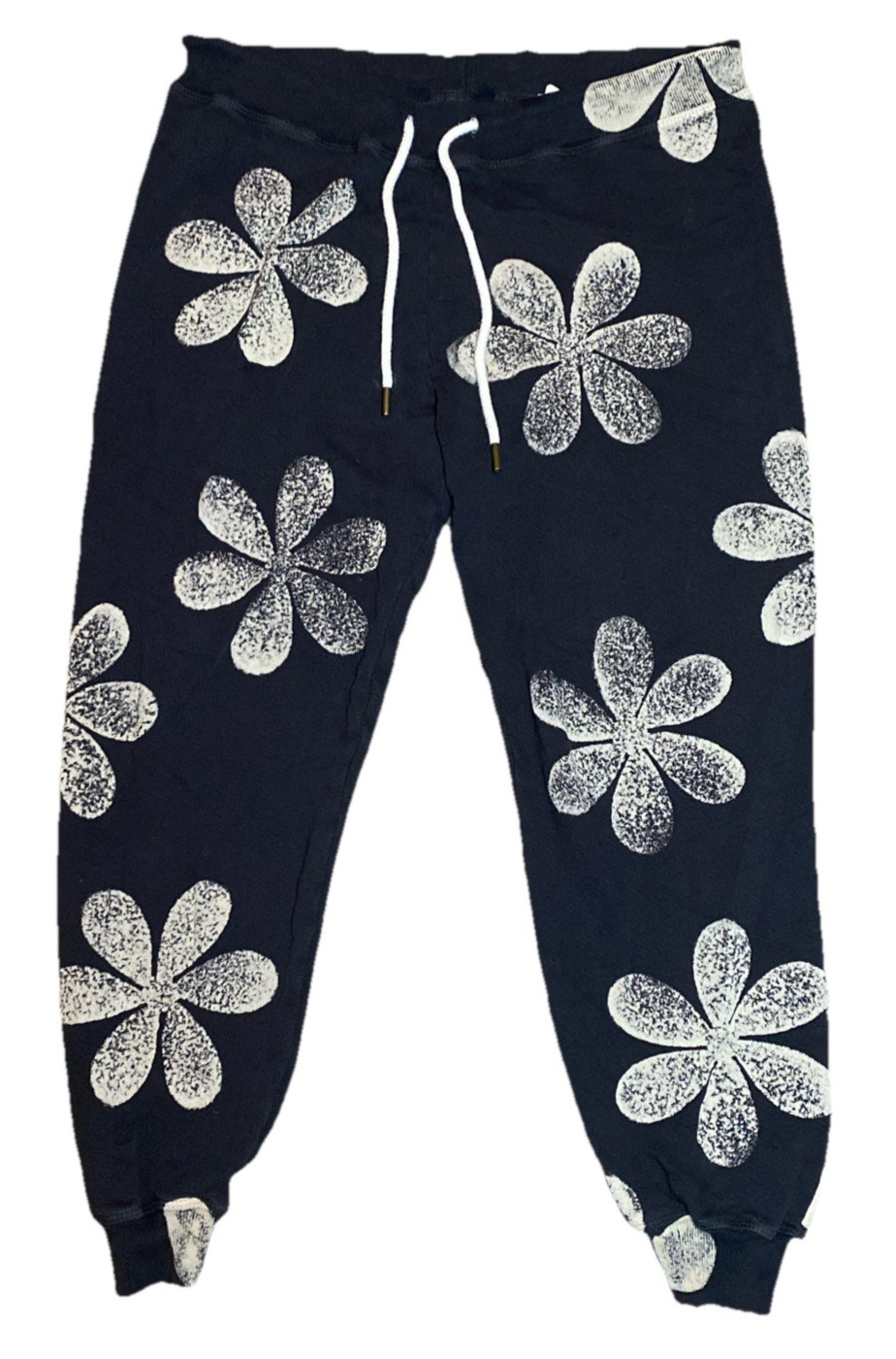 The Great Daisy Stamp Sweatpants Size 1 S Womens French Terry Knit Low Rise Pant