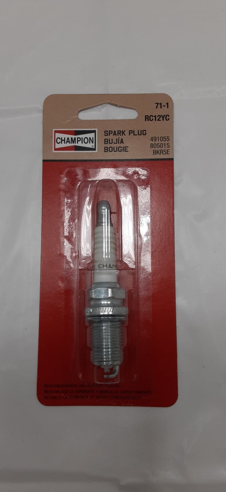 RC12YC Spark Plug Champion RC12YC Spark Plug Champion
