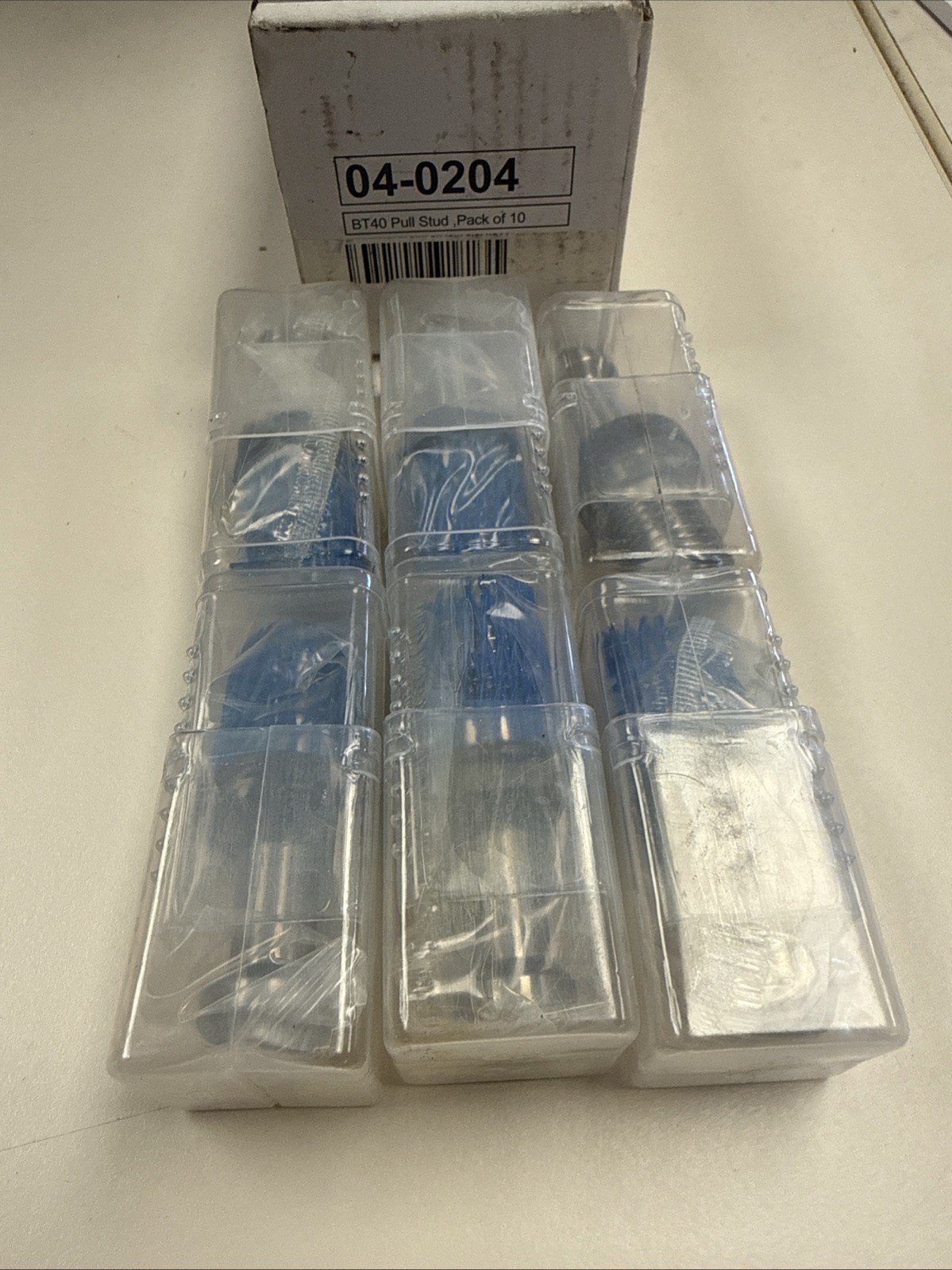 Haas BT40 OEM Pull Stud Pack of 6