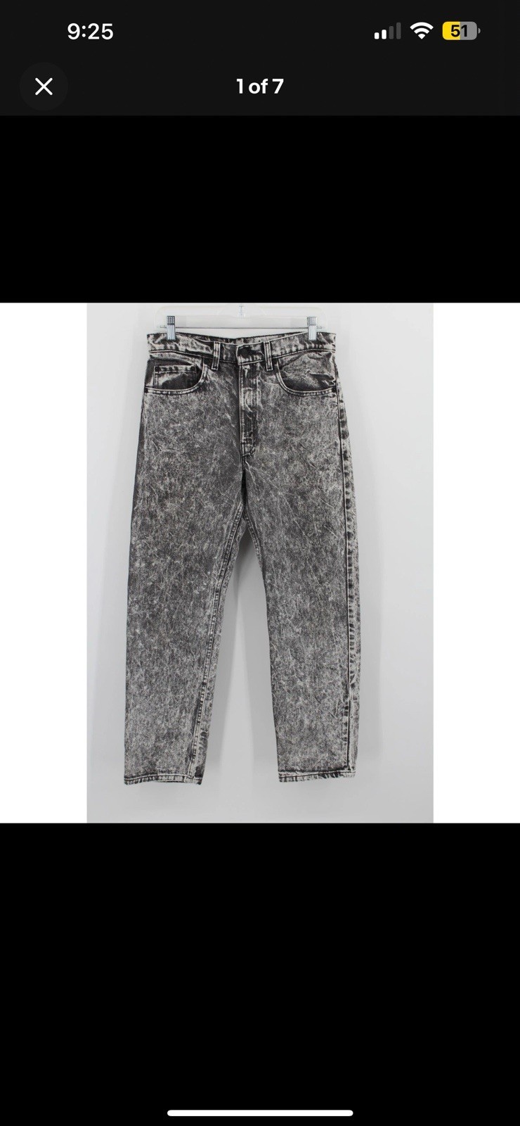 Vtg 80s 90s Levis 505 0286 XX Denim Jeans Mens USA Acid Wash Black 32x30 Vtg 80s 90s Levis 505 0286 XX Denim Jeans Mens USA Acid Wash Black 32x30