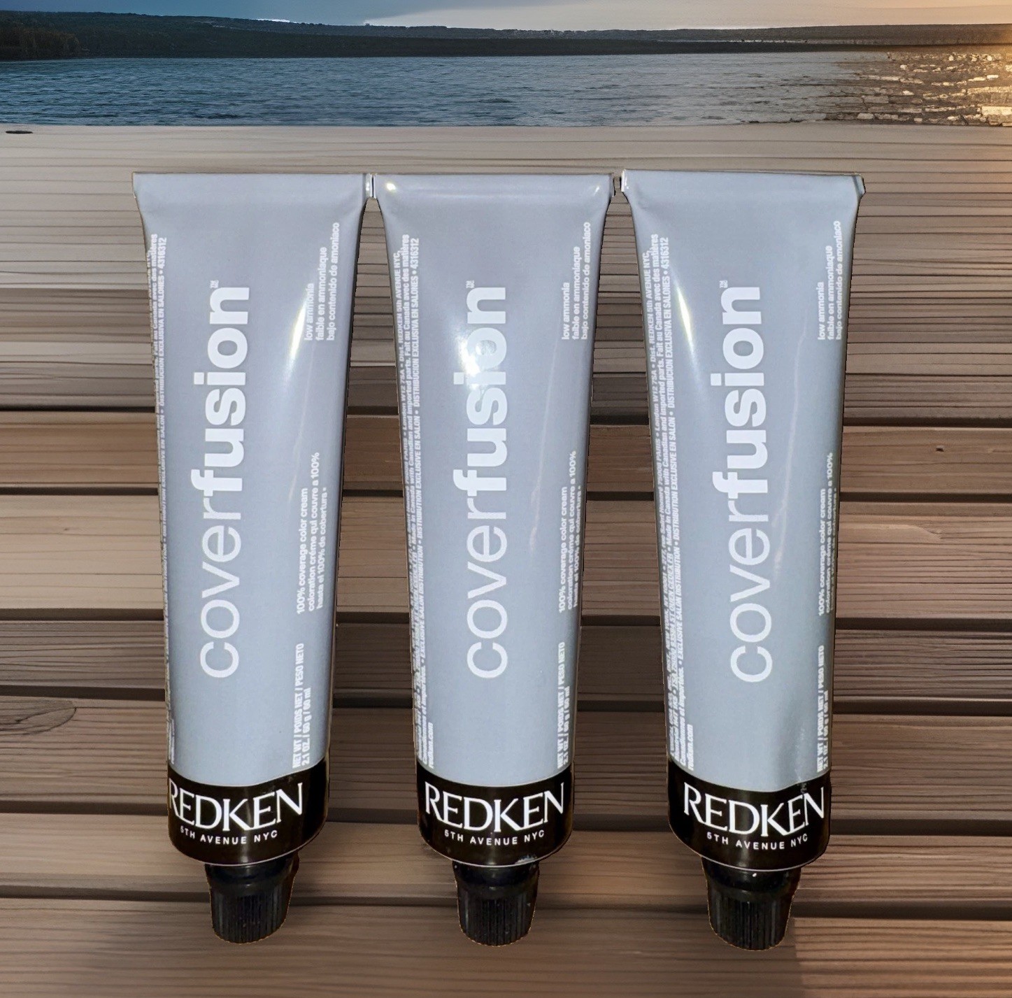 3 Redken NATURAL 5NN Cover Fusion Low Ammonia 100% Coverage Permanent Hair Color 3 Redken NATURAL 5NN Cover Fusion Low Ammonia 100% Coverage Permanent Hair Color