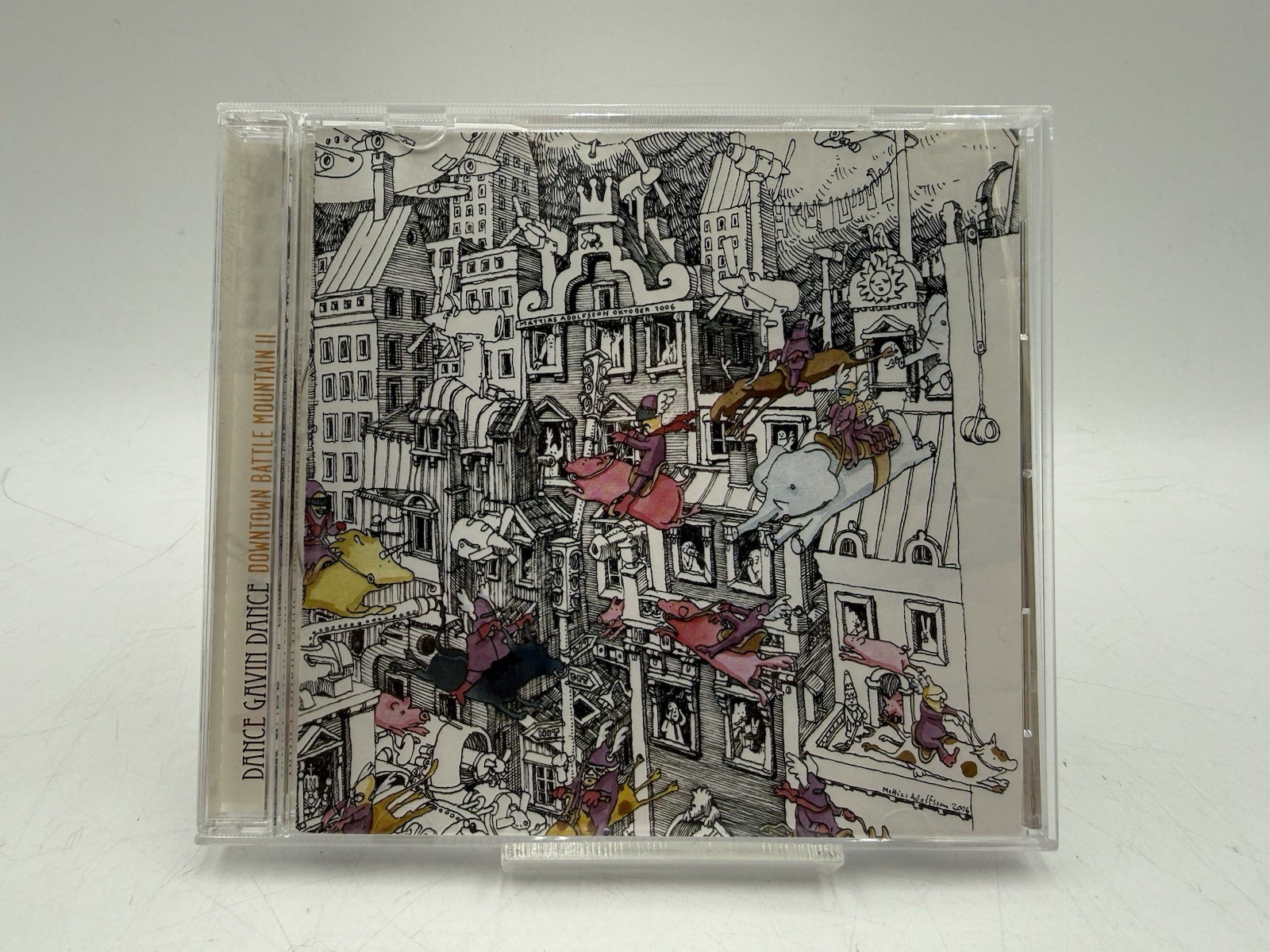 Dance Gavin Dance Downtown Battle Mountain II CD 2011 Original Rise Records Dance Gavin Dance Downtown Battle Mountain II CD 2011 Original Rise Records