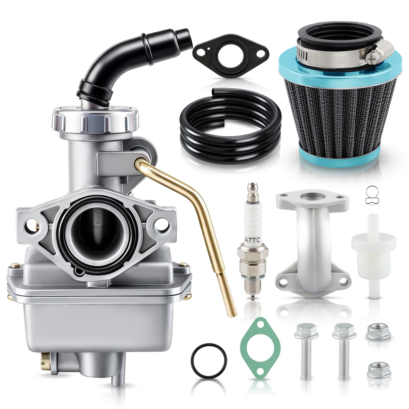 Carburetor 49cc 70cc 90cc 100cc 110cc 125cc Coolster NST Chinese ATV PZ20 Carb