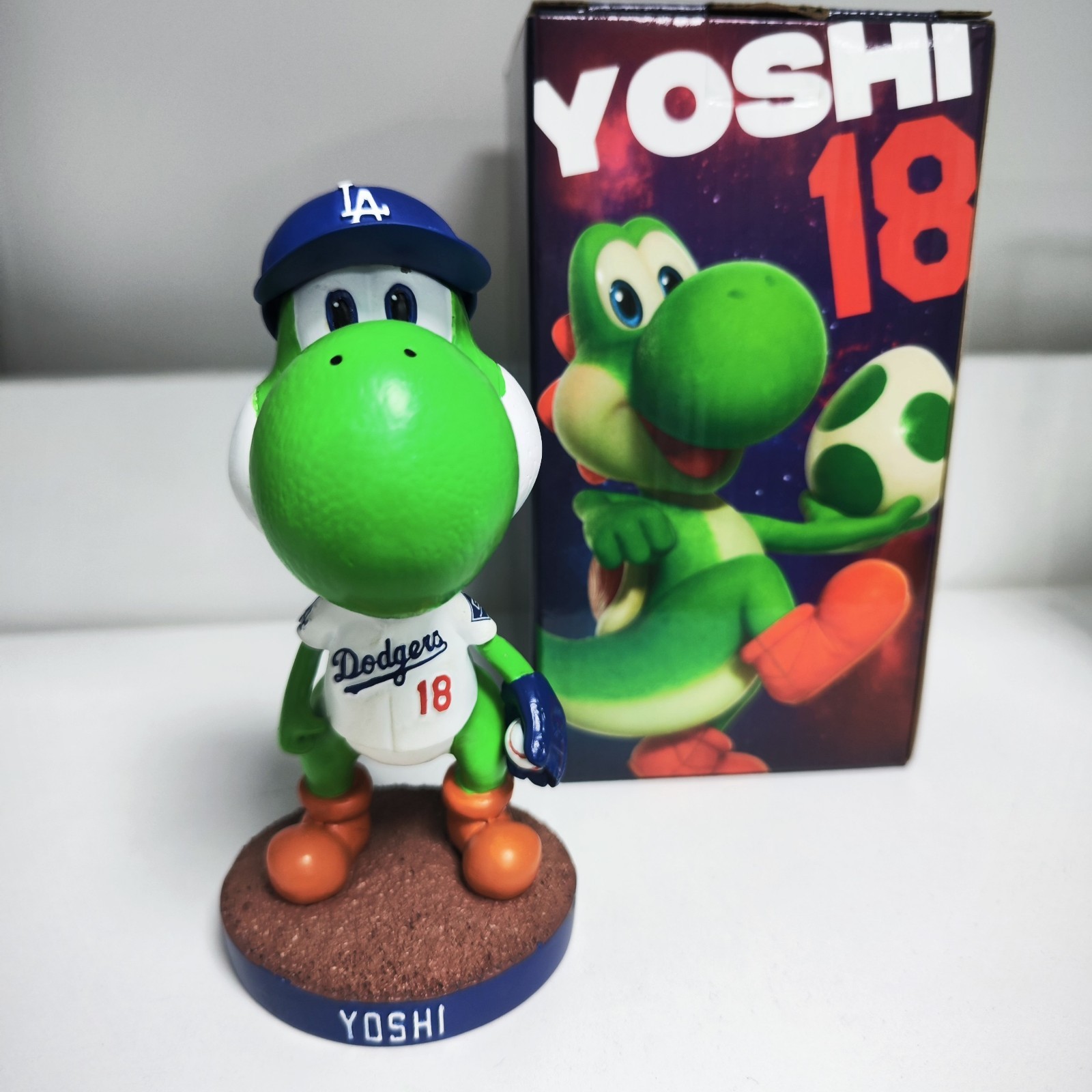 2026 Yoshi #18 Los Angeles Dodgers Bobblehead with box 3/31/26 2026 Yoshi #18 Los Angeles Dodgers Bobblehead with box 3/31/26