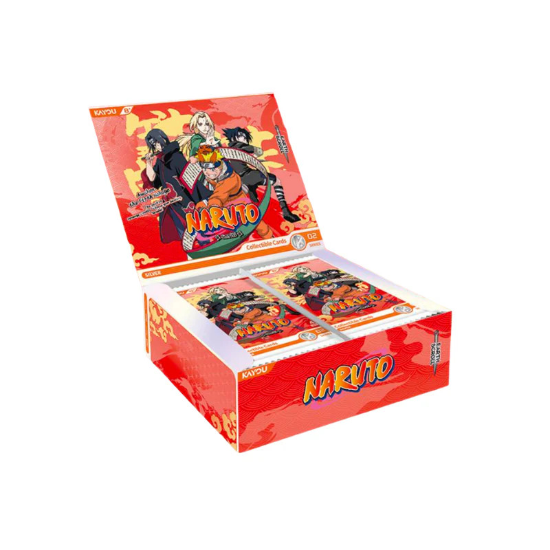 Kayou Naruto Earth Scroll Series 2 NA Factory Sealed Booster Box 20 Packs Kayou Naruto Earth Scroll Series 2 NA Factory Sealed Booster Box 20 Packs