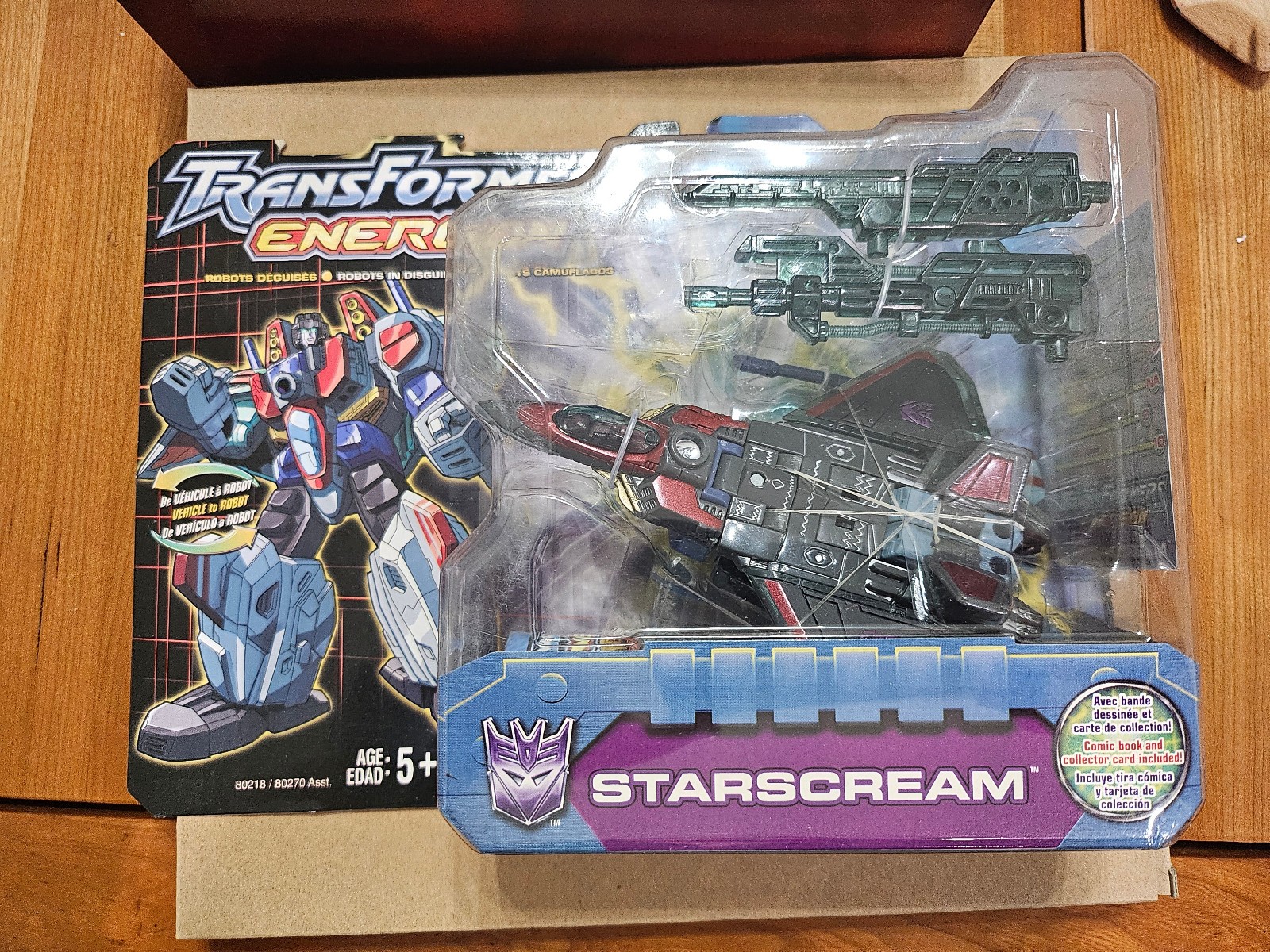 Transformers Starscream Energon Dark Variant Vintage 2003 Action Figure NEW Transformers Starscream Energon Dark Variant Vintage 2003 Action Figure NEW