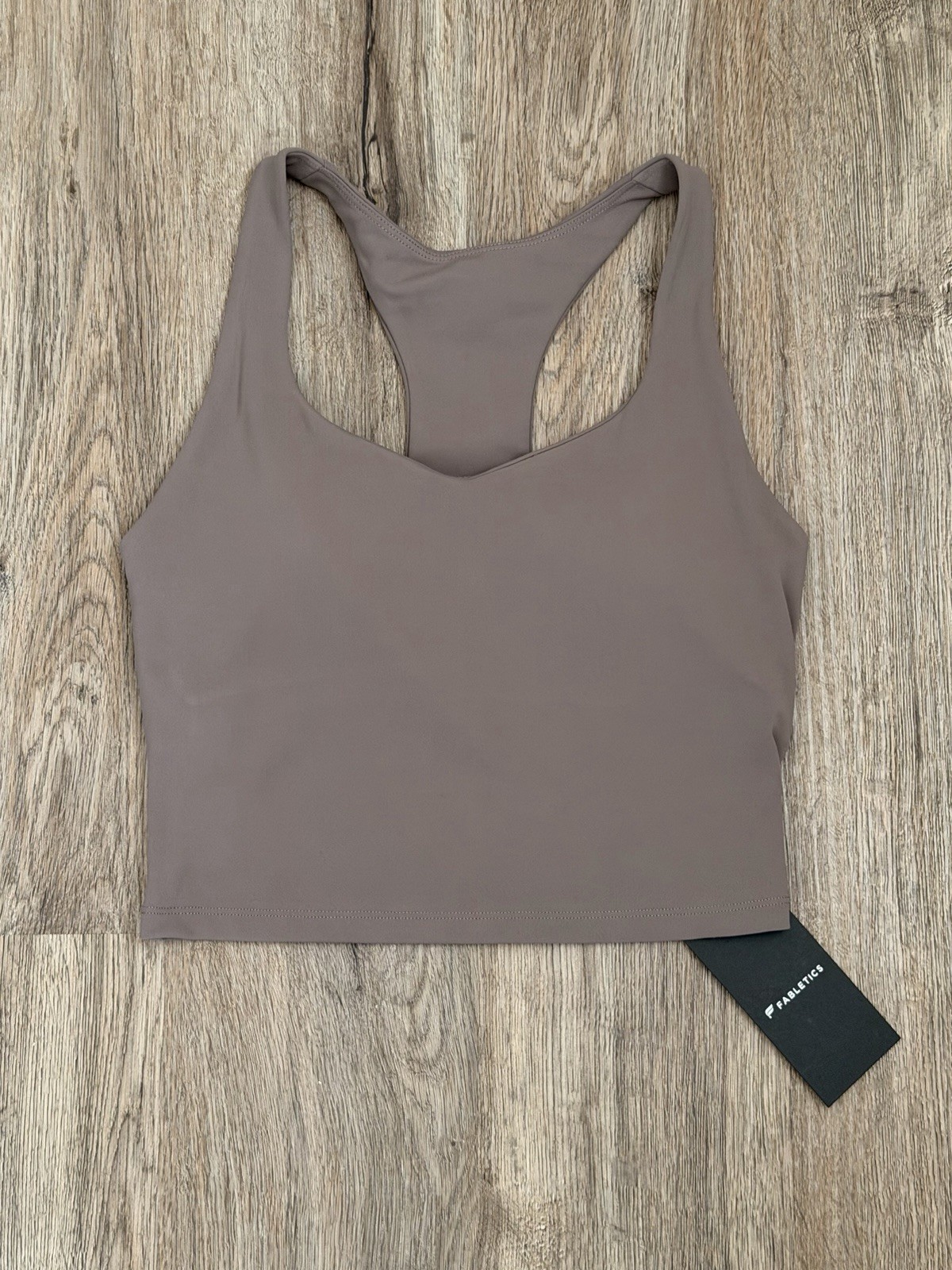 FABLETICS Anywhere Cropped Built In Bra Tank - Size XS New with Tags FABLETICS Anywhere Cropped Built In Bra Tank - Size XS New with Tags