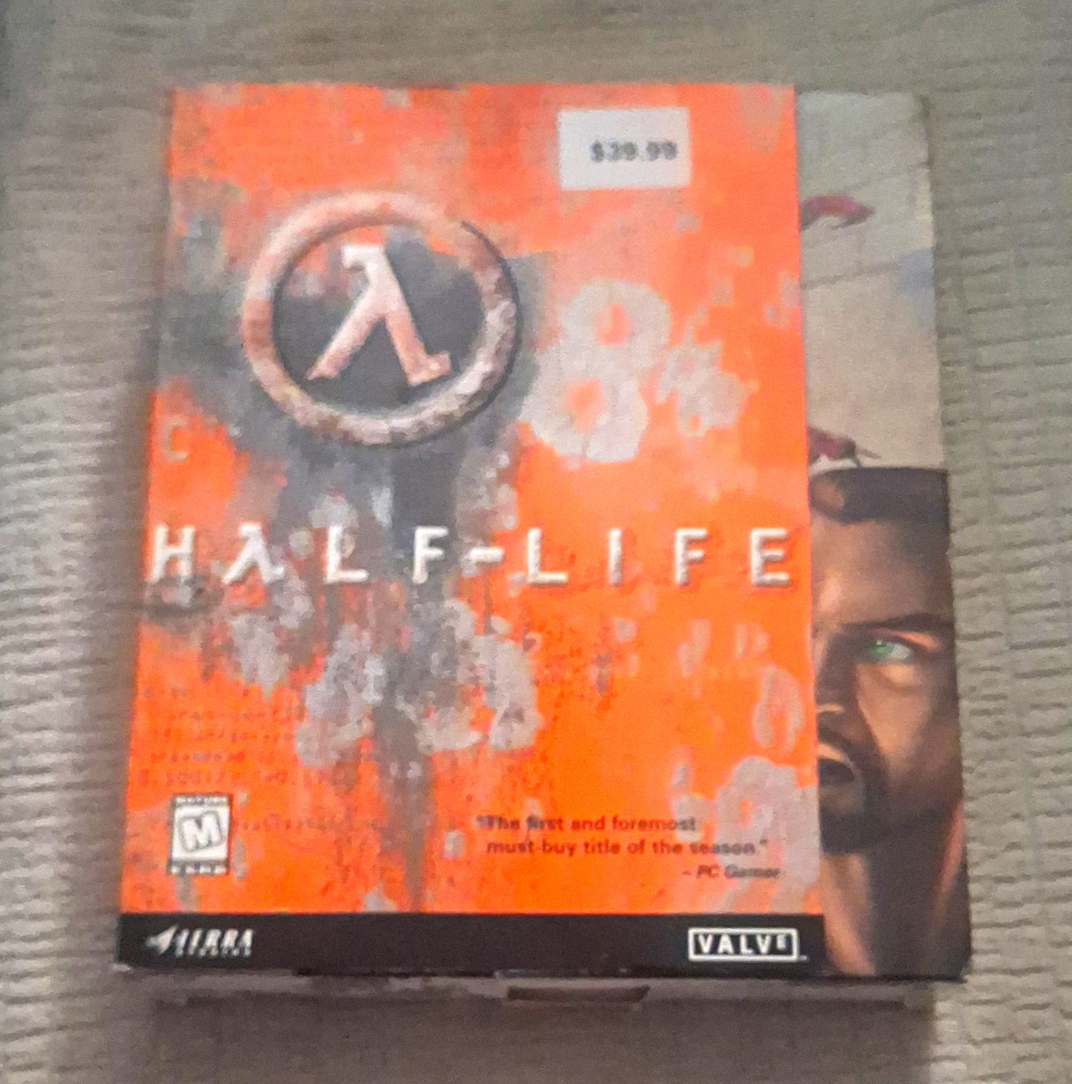 Half-Life (PC, 1998) Big Box Vintage Game - Complete CIB w/ Manuals & Inserts Half-Life (PC, 1998) Big Box Vintage Game - Complete CIB w/ Manuals & Inserts