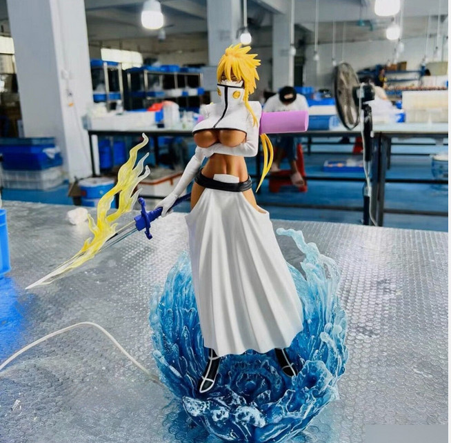 OPPS Studios Bleach Espada Tear Halibel Resin Model Statue In Stock 1/6 Scale