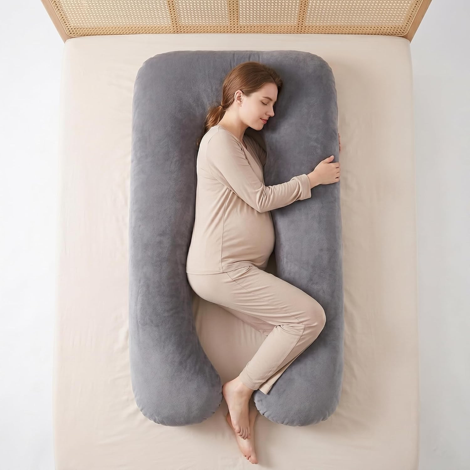 Pregnancy Pillow for Sleeping, 120Cm U-Shaped Maternity Pillow Pregnancy Pillow for Sleeping, 120Cm U-Shaped Maternity Pillow