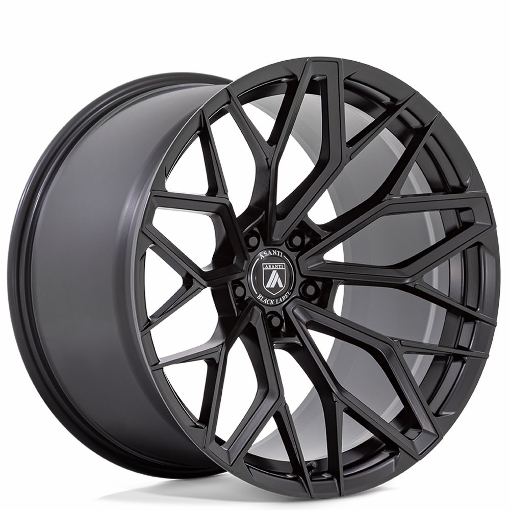 Asanti Wheels ABL-39 Mogul 5 Satin Black Rims 20x9.5/20x10.5 (4pcs) A1 Asanti Wheels ABL-39 Mogul 5 Satin Black Rims 20x9.5/20x10.5 (4pcs) A1