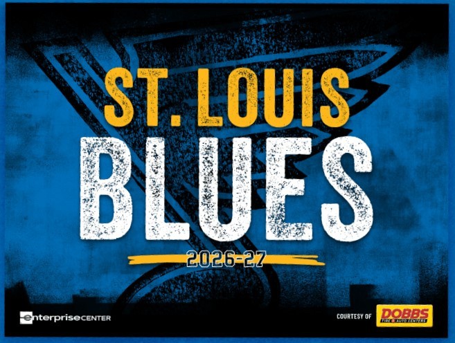 St. Louis Blues 2026-2027 Official Wall Calendar 10/8/26 SGA St. Louis Blues 2026-2027 Official Wall Calendar 10/8/26 SGA