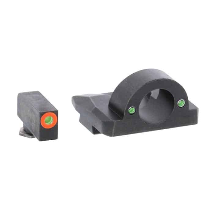 AMERIGLO Ghost Ring Night Sight Set for Glock, Orange Outline UPC: 644406907954