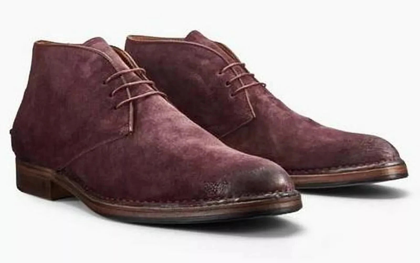JOHN VARVATOS Boot Shoe Mens Suede ( Size 11.5 ) Reg$700 Sale$299 JOHN VARVATOS Boot Shoe Mens Suede ( Size 11.5 ) Reg$700 Sale$299