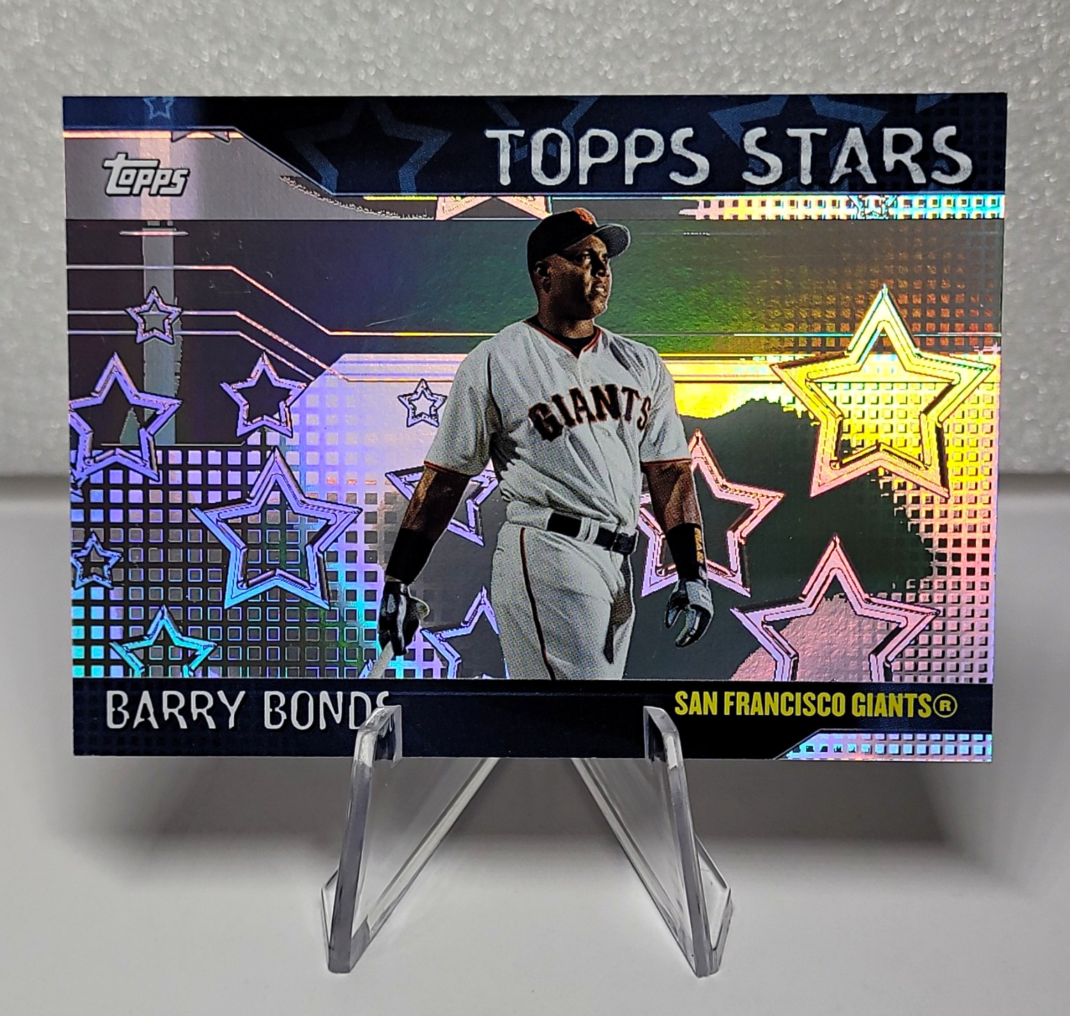 Topps 2006 Topps Topps Stars Barry Bonds San Francisco Giants #TS-BB Insert Topps 2006 Topps Topps Stars Barry Bonds San Francisco Giants #TS-BB Insert