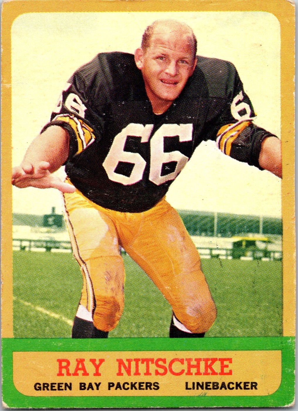 1963 Topps #96 Ray Nitschke
