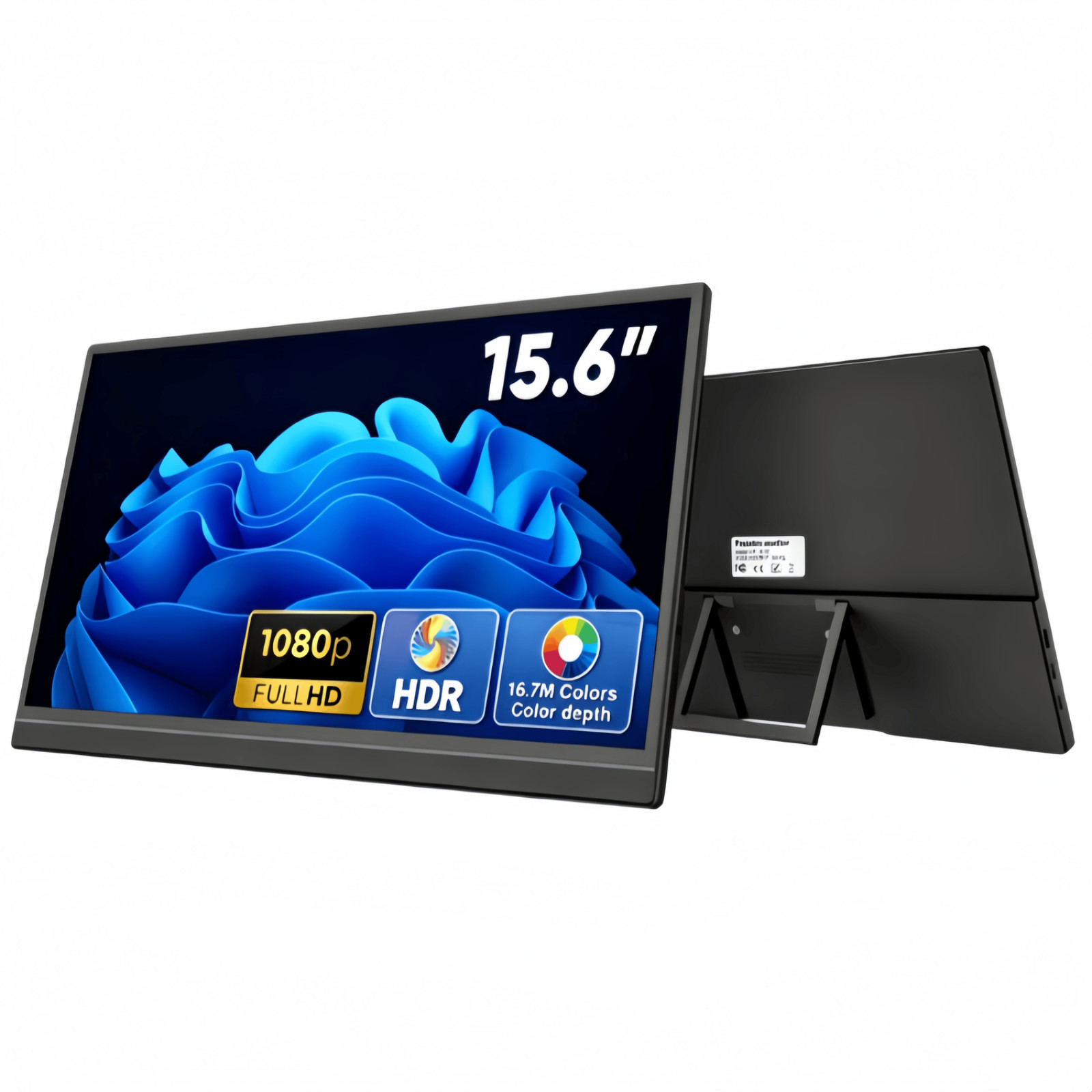 Ingnok Portable Monitor Ultra Slim 15.6'' FHD IPS Laptop Screen Extender w/Stand Ingnok Portable Monitor Ultra Slim 15.6'' FHD IPS Laptop Screen Extender w/Stand