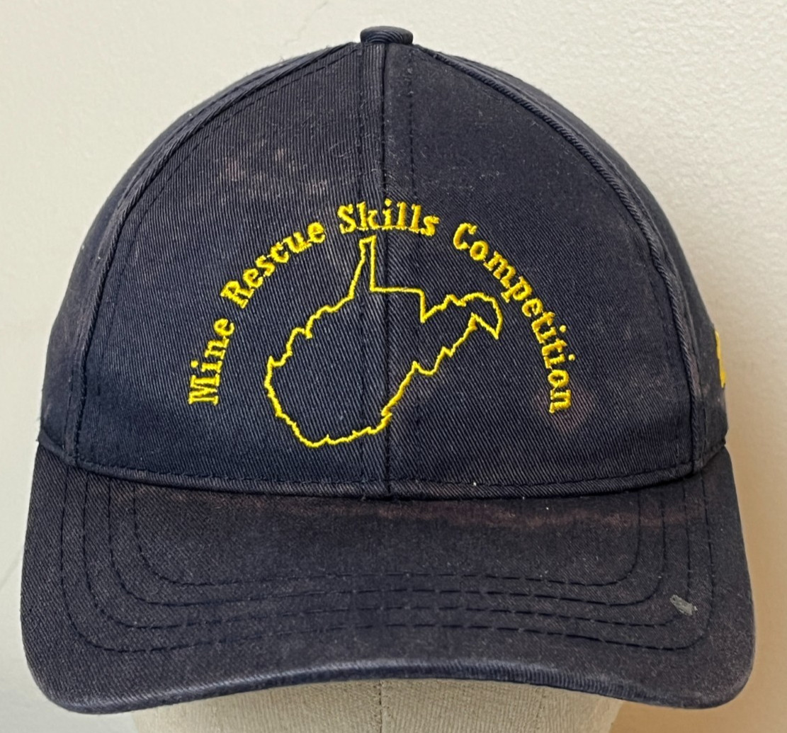 West Virginia Mine Rescue Skills Competition 2011 embroidered hat cap adjustable West Virginia Mine Rescue Skills Competition 2011 embroidered hat cap adjustable