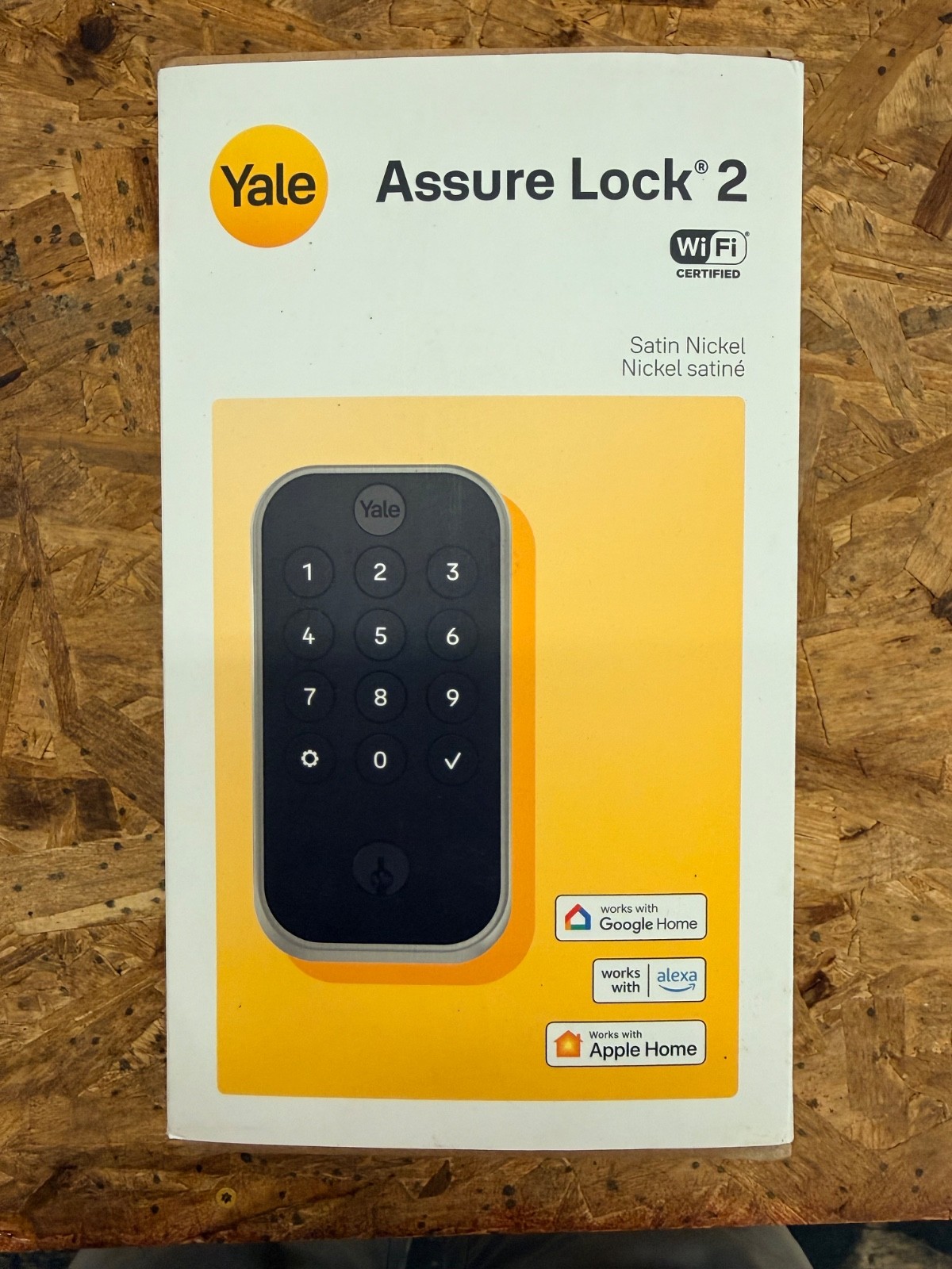 YALE ASSURE LOCK 2 - **NO WI-FI RECIVER** (YRD410-WF1-619) YALE ASSURE LOCK 2 - **NO WI-FI RECIVER** (YRD410-WF1-619)