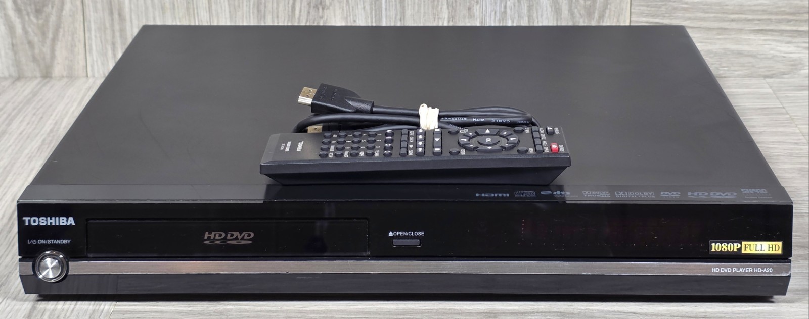 Toshiba HD-A20KU HD-DVD HDMI Player w/Remote - TESTED - Toshiba HD-A20KU HD-DVD HDMI Player w/Remote - TESTED -
