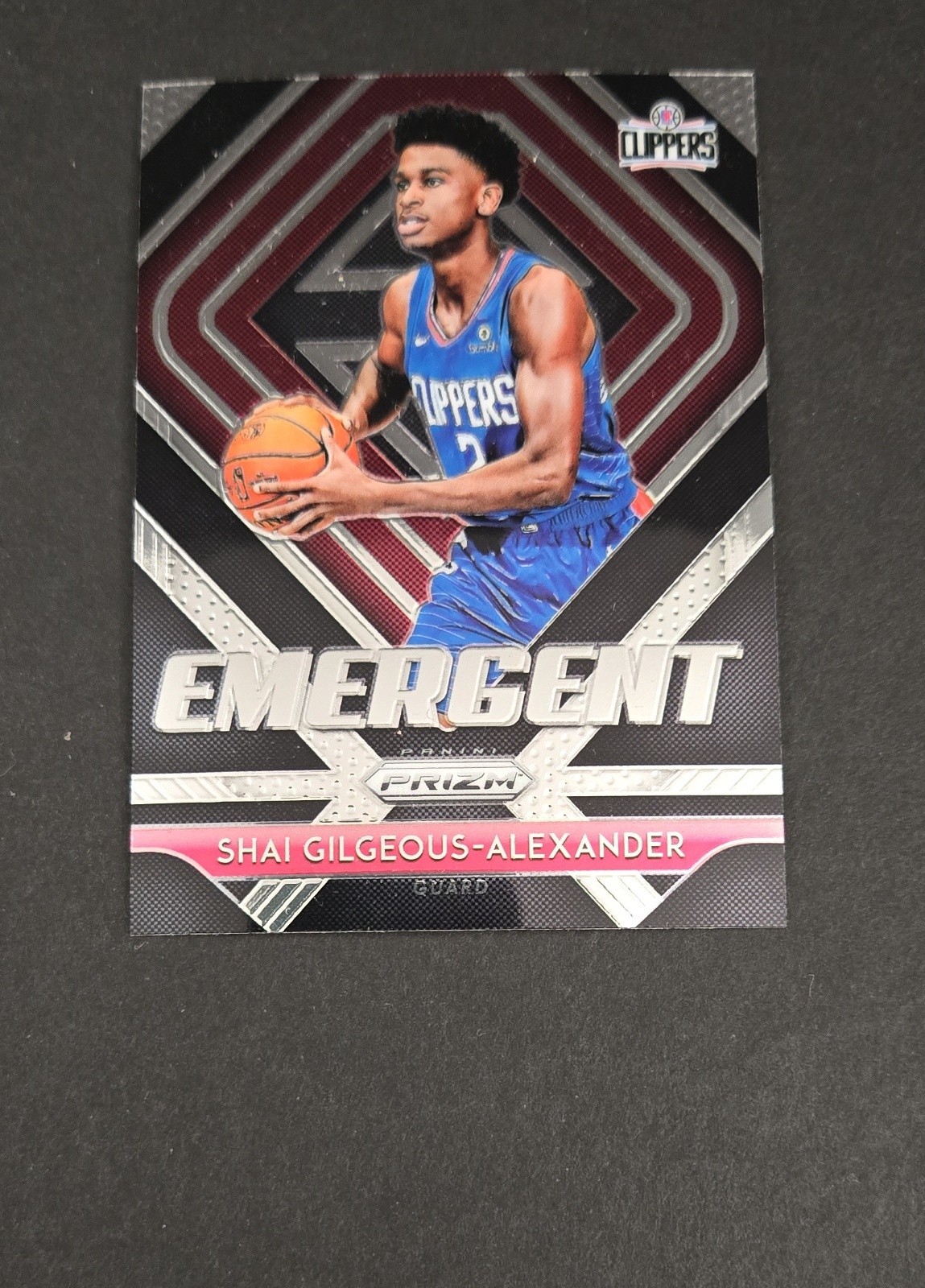 2018-19 Panini Prizm - Emergent Shai Gilgeous-Alexander #11 (RC) 2018-19 Panini Prizm - Emergent Shai Gilgeous-Alexander #11 (RC)