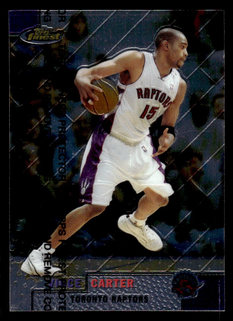 1999-00 Finest - Vince Carter #215 Toronto Raptors