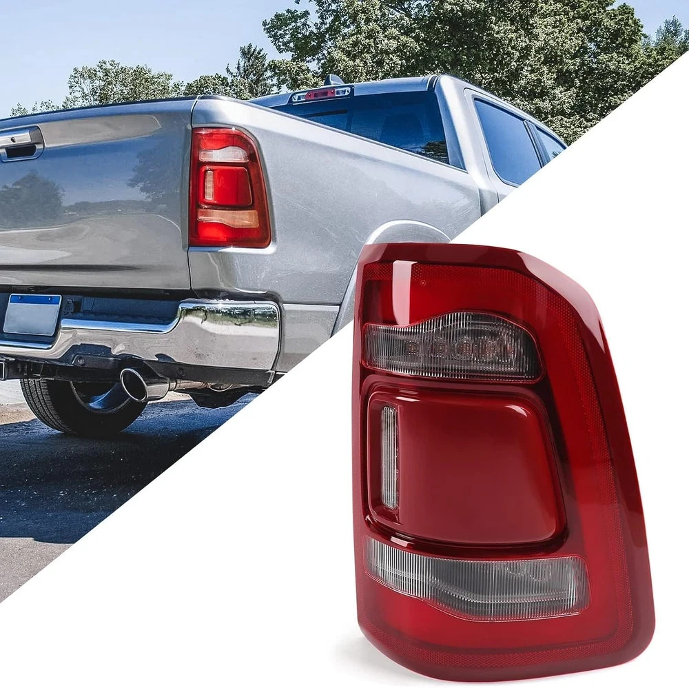 : for Dodge Ram 1500 Tail Light Assembly without Blind Spot 2019-2024 LED Type &