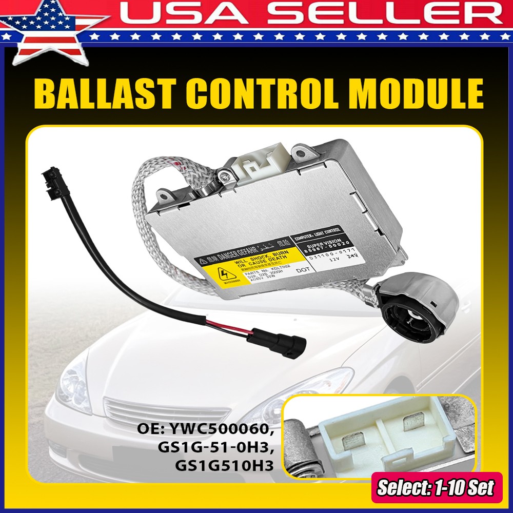 1-10x Replace D2S D2R Xenon Headlight Ballast Module For 2003-05 Lincoln Aviator