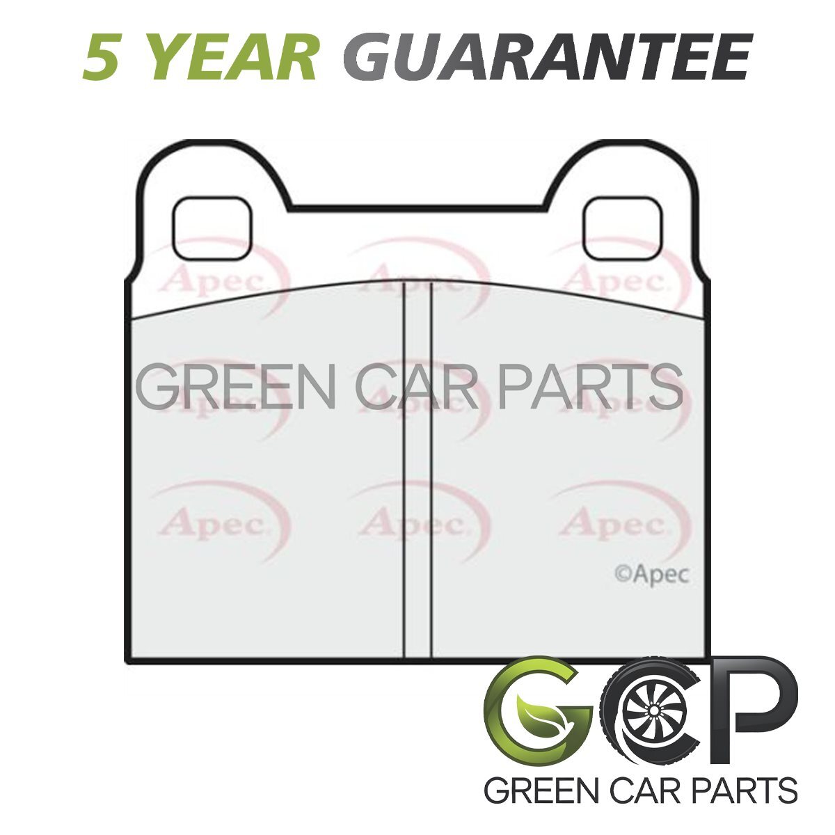 Brake Pads Set Front Rear GCP Fits Volvo 240 Porsche 911 Vauxhall Chevette