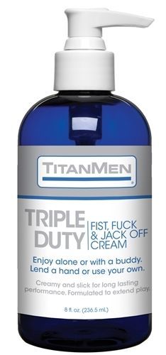 Titanmen Triple Duty Jack Off Cream 8 oz Titanmen Triple Duty Jack Off Cream 8 oz