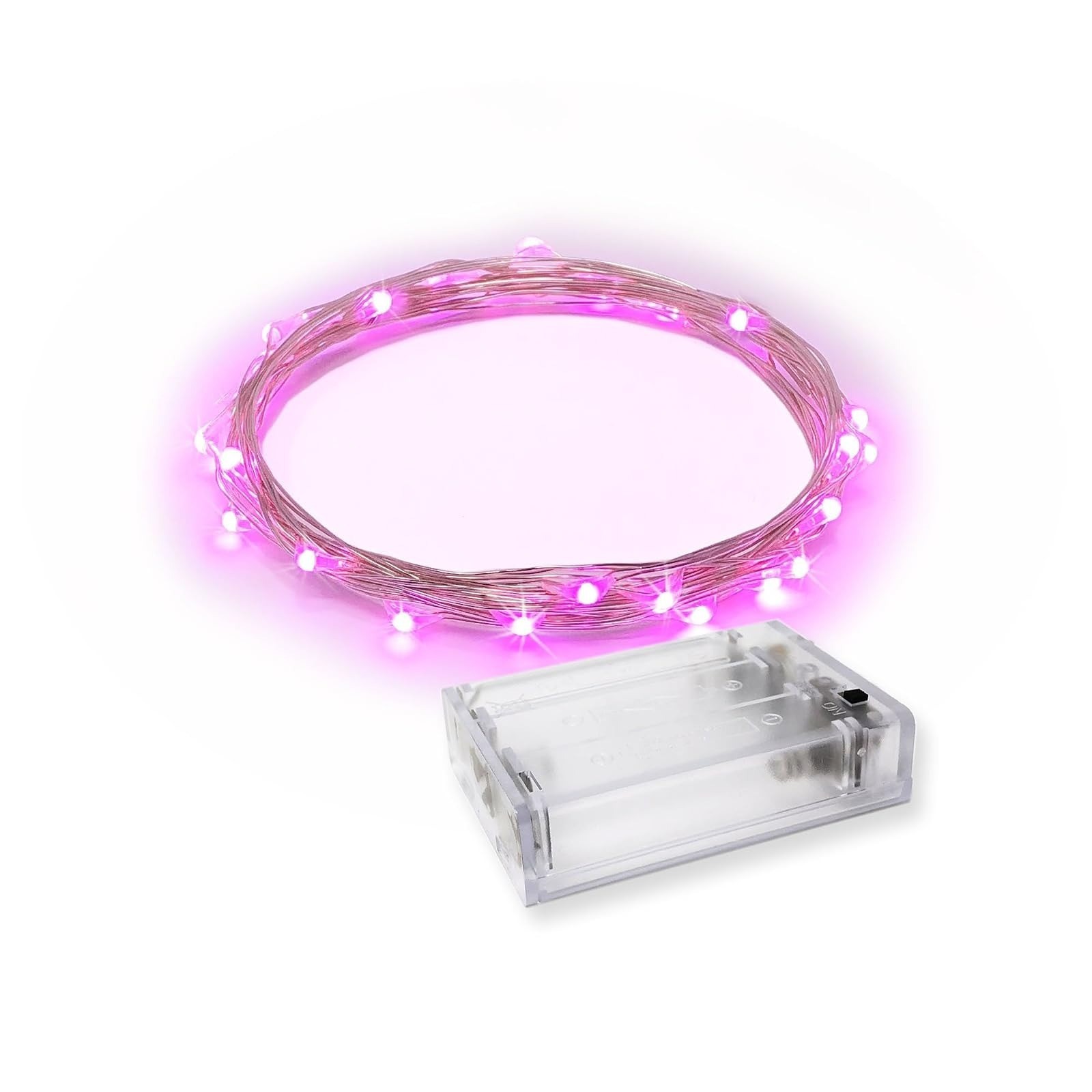 30 LED Copper Wire Fairy Lights Battery Timer Waterproof 9.5 Ft Warm White