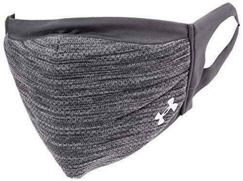 Under Armour Adult Sports Mask Pitch Gray/Silver Chrome - Small/Medium Under Armour Adult Sports Mask Pitch Gray/Silver Chrome - Small/Medium